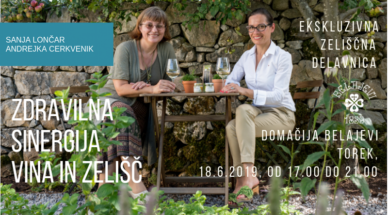 Zdravilna sinergija vina in zelišč